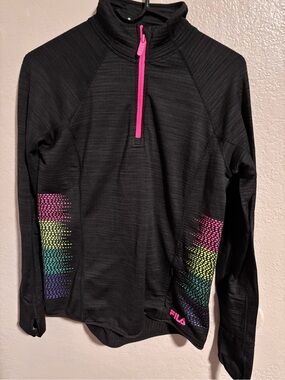 Fila Black Running jacket